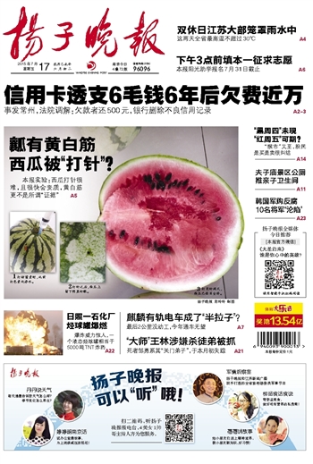​盐城扬子晚报拍卖公告